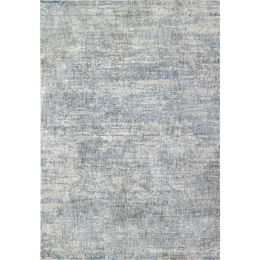 Dynamic Rugs 3574-958 Savoy 2.2 Ft. X 7.7 Ft. Finished Runner Rug in Silver/Blue/Beige   